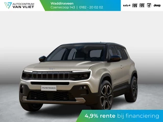 Hoofdafbeelding Jeep Avenger Jeep Avenger Summit 54 kWh | Schuif/Kanteldak | Leder&Winter Pack | Stone Grey