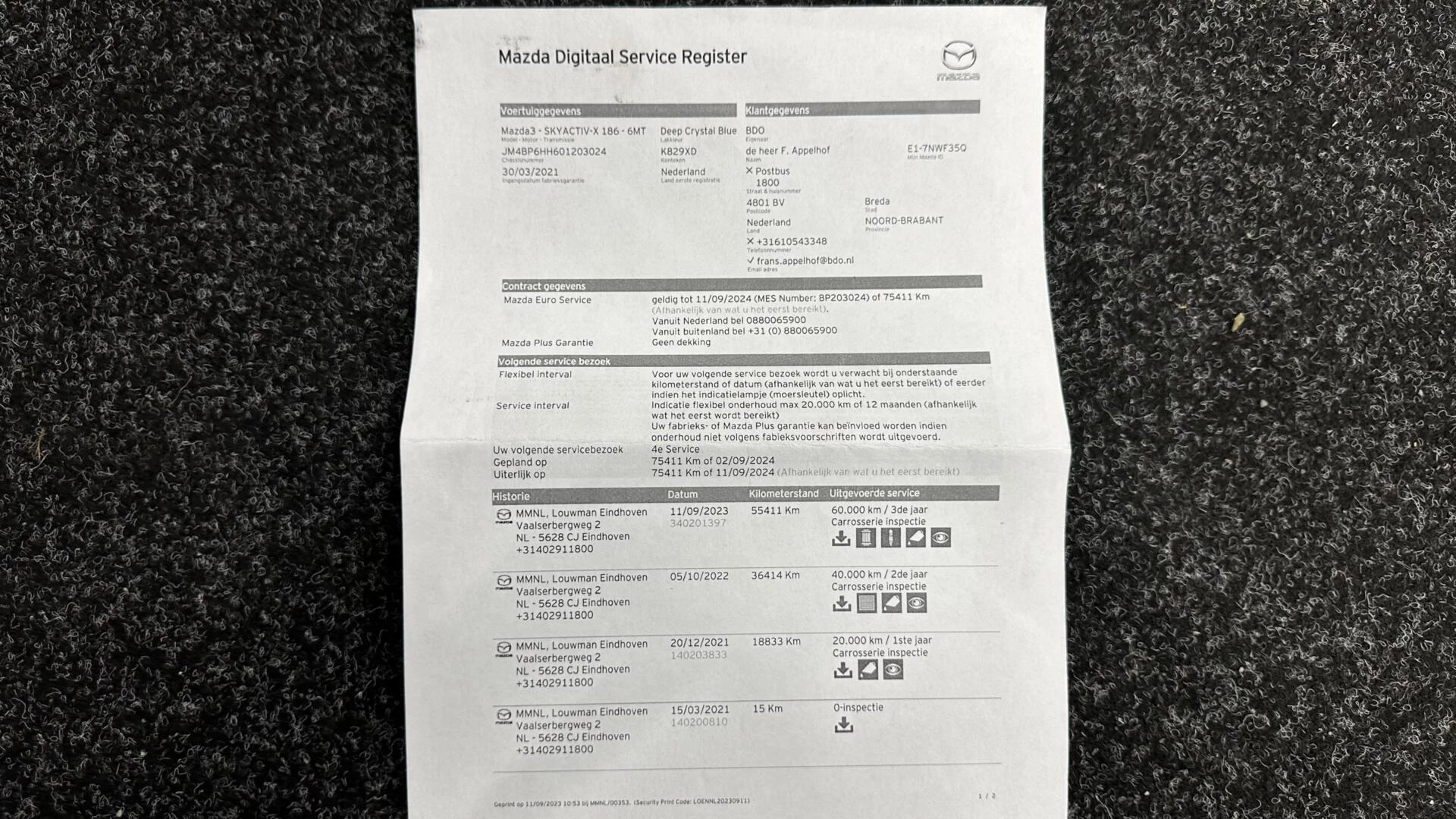 Hoofdafbeelding Mazda 3