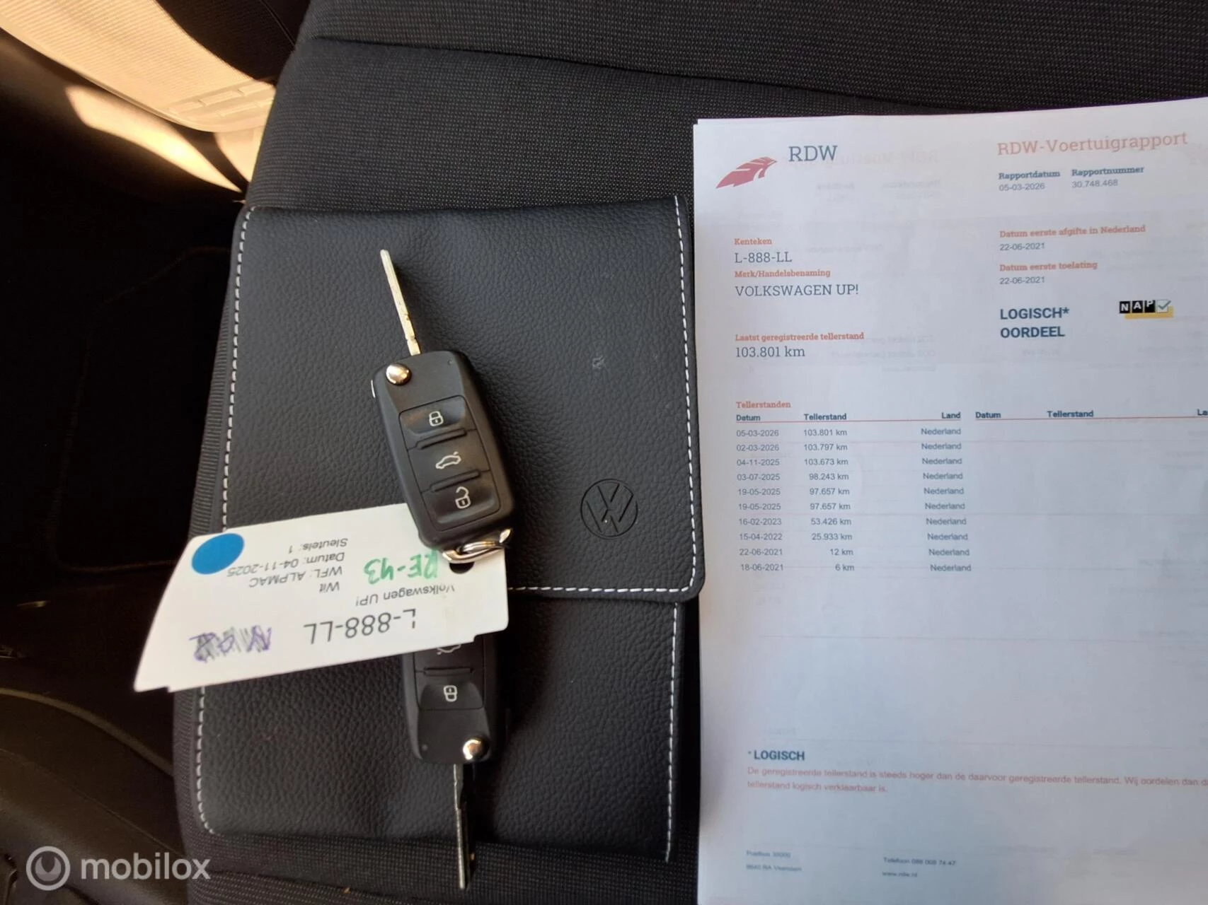 Hoofdafbeelding Volkswagen up!