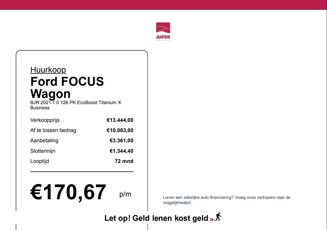 Hoofdafbeelding Ford Focus