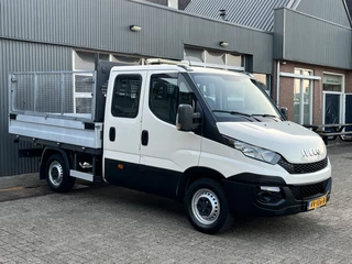 Iveco Daily 35S11D 2.3 345 Airco Trekhaak 3500kg trekgewicht 7-Persoons Open laadbak Pick-up P-up Bakwagen 1e eigenaar Euro 5 Bpm vrij voor particulier gebruik!!
