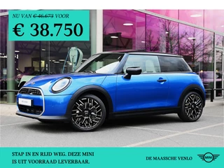 MINI 3-deurs Hatchback Cooper C Automaat / Favoured / Pakket M / 18 inch Night Flash Spoke 2-tone