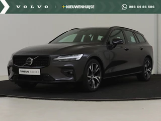 Hoofdafbeelding Volvo V60 Volvo V60 2.0 B3 Plus Dark | Trekhaak | Harman/Kardon | Stuur + Stoel verwarming | Standkachel |