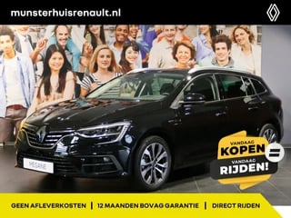 Renault Mégane Estate TCe 140 Techno Automaat - Dealer Onderhouden - Camera, Sensoren V+A, 17"LMV