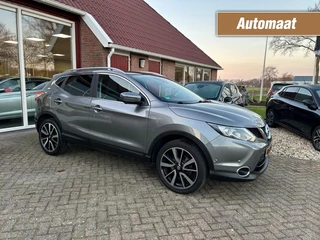 Nissan QASHQAI 1.2 TEKNA + AUTOMAAT LEER/NAVI/PANODAK/TREKHAAK/ENZ.