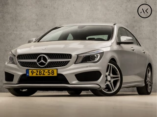 Mercedes-Benz CLA 180 AMG Edition 1 Automaat (NAVIGATIE, LEDER/ALCANTARA, STOELVERWARMING, PARKEERSENSOREN, SPORTSTOELEN, XENON, ZWART HEMEL, CRUISE, NIEUWE APK, NIEUWSTAAT)