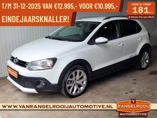 Volkswagen Polo 1.2 TSI Cross DSG, clima, cruise, stoelverw., 17" lmv
