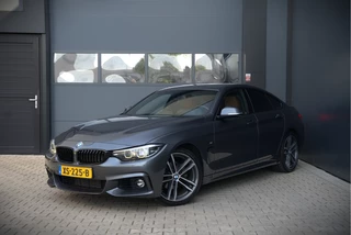 BMW 4 Serie Gran Coupé 418i High Executive M Sport | Stoelverwarming | Camera | Cognac Leer | Keyless | Shadow Line | Hifi | Automaat | NAP | DAB | LED | Navigatie Prof. | Cruise Control |