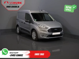 Ford Transit Connect 1.0 BENZINE 100 pk BPM VRIJ! Garantie t/m 06-2029 3 Pers./ Airco/ PDC/ DAB