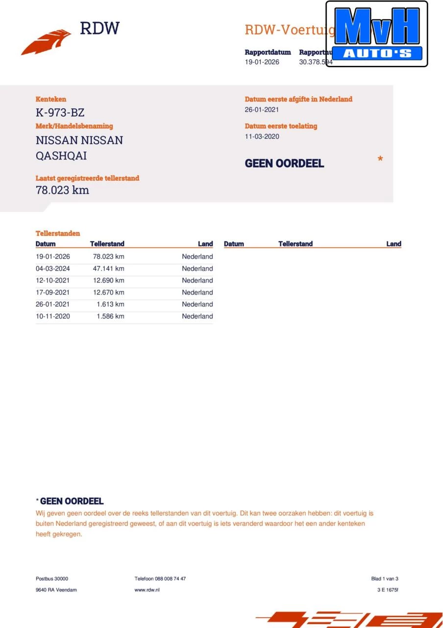 Hoofdafbeelding Nissan QASHQAI