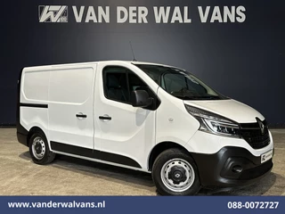 Renault Trafic 2.0 dCi 120pk L1H1 Euro6 Airco | LED | Navigatie | Cruisecontrol | Trekhaak | Omvormer Parkeersensoren, Bijrijdersbank