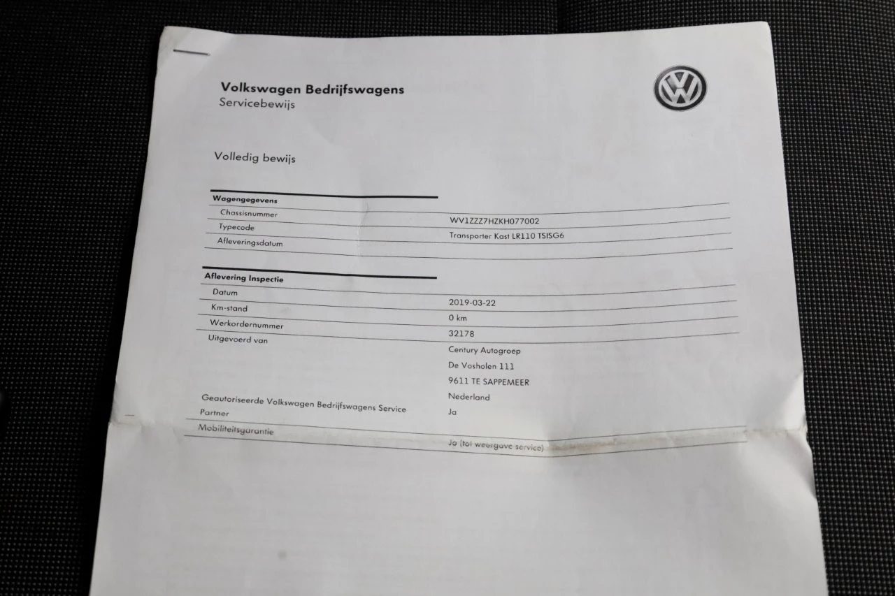 Hoofdafbeelding Volkswagen Transporter