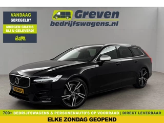 Volvo V90 2.0 T4 R-Design 190PK LED Trekhaak Camera LED Harman/Kardon Carplay Leder Clima Navi 20"LMV Memory-Seats PDC