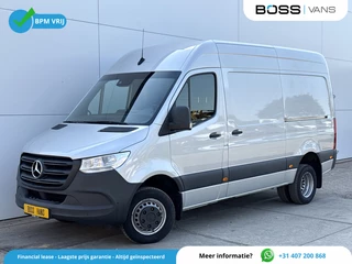 Mercedes-Benz Sprinter 516 2.2 CDI L2H2 Dubbellucht Dubbele Schuif Climate Control Carplay Stoelverwarming Parkeersensoren voor achter