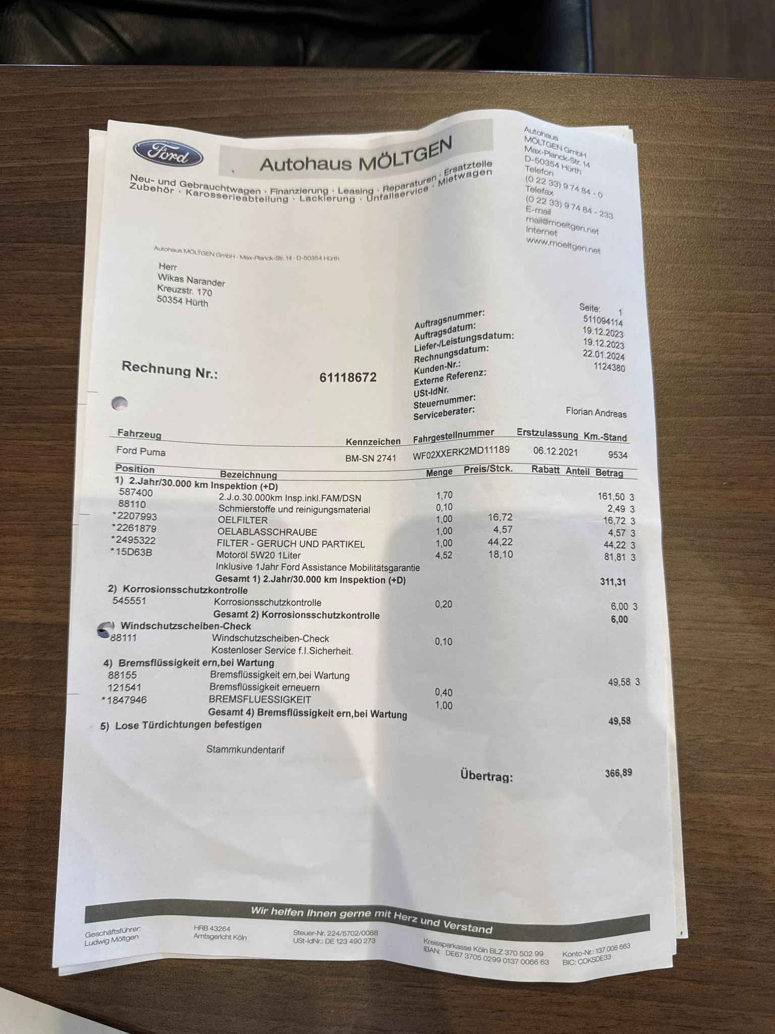 Hoofdafbeelding Ford Puma
