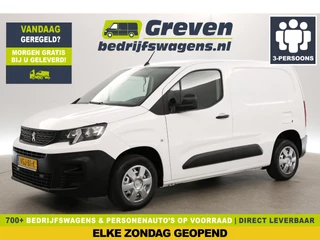 Peugeot Partner 1.5 BlueHDI L1H1 Airco Parkeersensoren 3 Persoons Elektrpakket