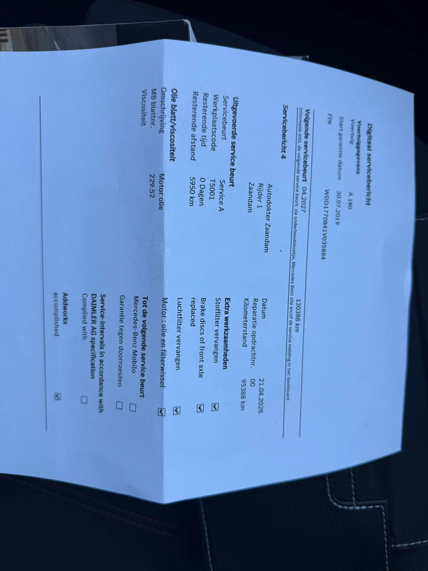 Hoofdafbeelding Mercedes-Benz A-Klasse