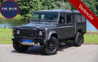 Land Rover Defender 2.2 D 130" S|Crew Cab|Org NL|1 Eig|BTW|Event Music|Airco|Comfort 5 Pers.|Trekhaak|Dealer Onderhouden