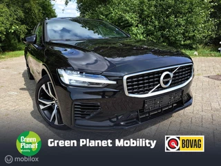 Volvo V60 2.0 T6 Twin Engine AWD R-Design|Pano|Trekhaak|Leder|