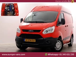 Ford Transit Custom 2.0 TDCI 130pk E6 L1H2 Trend Airco/Inrichting/2x Schuifdeur 04-2017