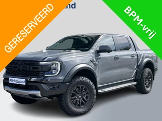 Ford Ranger 3.0 EcoBoost Raptor 288pk V6 Automaat Rijklaar! | Conquer Grey Metallic | Raptor Pack   Nieuw Model | SYNC4 | 2.500kg Trekgewicht | Matrix LED Koplampen | Prijs incl. ombouwkosten Grijs Kenteken