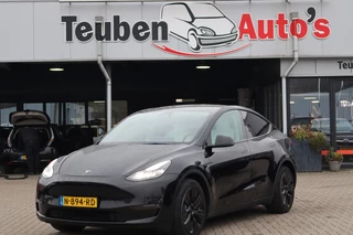 Hoofdafbeelding Tesla Model Y Tesla Model Y Long Range AWD 75 kWh 91,1% SOH, Autopilot computer 3, Wit lederen bekleding, Warmtepomp