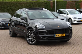 Porsche Macan 2.0 / 69.727 km! / 1e Eign. / Trekhaak / Panoramadak / Camera / Luchtvering / Leder / 20'' / Dodehoek / DAB / Stoelverwarming / Cruise Control