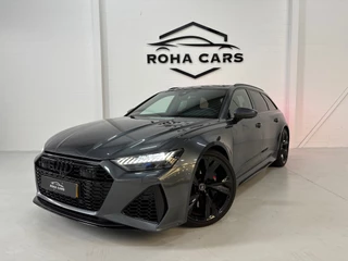 Hoofdafbeelding Audi RS6 Audi RS 6 quattro PANO, 4WS, Carbon (Fabrieks garantie tot 2026)