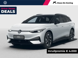Volkswagen ID.7 Pro Limited Edition 77 kWh accu 286 PK · Draadloze telefoonlader · 360 camera · verwarmde voorstoelen · Trekhaak inklapbaar, met elektrische ontgrendeling ·