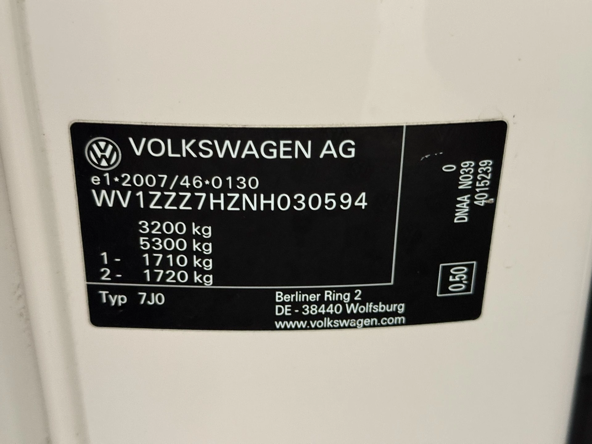 Hoofdafbeelding Volkswagen Transporter