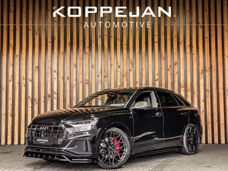 Hoofdafbeelding Audi Q8 Audi Q8 60 TFSIe 462PK Quattro Pro Line S Competition Plus | PANO | B&O | KEYLESS | CARBON | MASSAGE | VENTILATIE | RS SPORTSTOELEN |