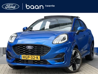 Ford Puma 1.0 Hybrid ST-Line X | Ford Protect 07-2029 | Panorama dak | Driver ass. Pack | LED-Matrix | Winter Pack | 19 inch