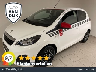 Peugeot 108 1.0 e-VTi Lion Edition AIRCO NAVI VIA APP BLUETOOTH APPLE CARPLAY SPARCO CAMERA PRIVACYGLAS ZEER NETTE AUTO