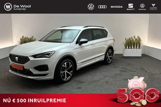 SEAT Tarraco 1.4 TSI 245pk DSG e-Hybrid PHEV FR | 89% SoH | Stoelverwarming V+A, 360 Graden Camera, Trekhaak Zwenkbaar |
