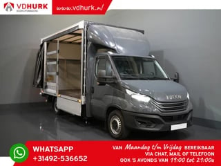 Iveco Daily 35S18 3.0 180 pk Bakwagen Meubelbak/ 2x Schuifzeil/ Laadklep/ Schiebeplane+Heckklappe