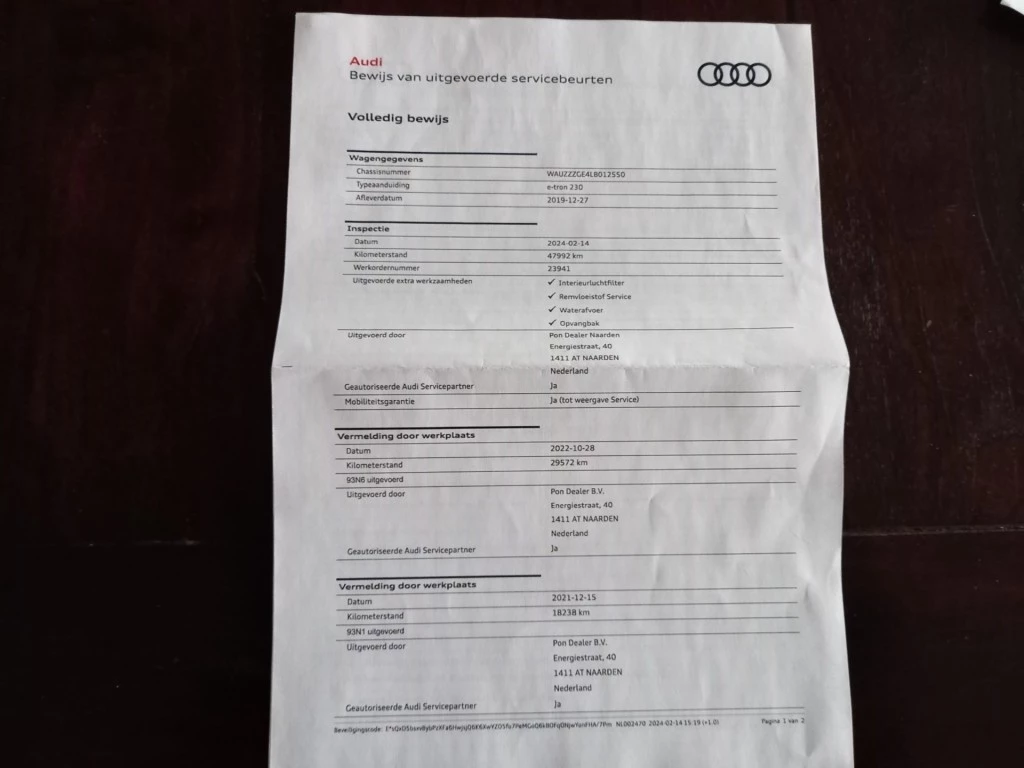 Hoofdafbeelding Audi e-tron