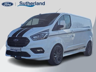 Hoofdafbeelding Ford Transit Custom Ford Transit Custom 290 2.0 TDCI L1H1 Sport | 185pk | Adaptive cruise control | Stoelverwarming | Trekhaak | Navigatie | Xenon | Half leder | Netjes!