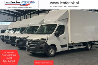 Hoofdafbeelding Renault Master Renault Master 2.3 DCi 165 pk Bakwagen met Laadklep en Zijdeur R Airco, Cruise Control, LxBxH 420x210x232 cm, Nieuw