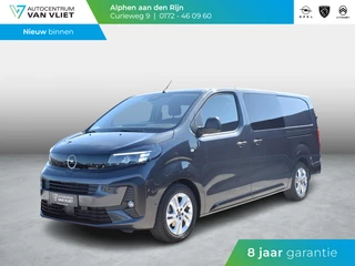 Opel Vivaro Electric L3 75 kWh Dubbele Cabine | camera | navigatie incl. Apple Carplay | betimmering | Exterieur pakket | etc.