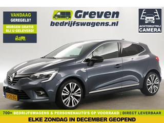 Renault Clio 1.0 TCe Initiale Paris 360Camera Clima Carplay Cruise Navi LED PDC 17"LMV Virtual Leder Winterpakket*