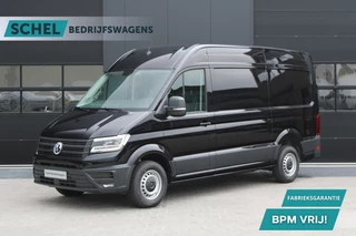 Hoofdafbeelding Volkswagen Crafter Volkswagen Crafter 35 2.0 TDI L3H3 177pk - LED koplampen - Navigatie - Geveerde stoel - Cruise - Camera - DAB - Parkeersensoren - Rijklaar