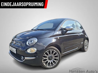 Fiat 500 1.2 Lounge Exclusive pano ecc navi carplay Top uitvoering