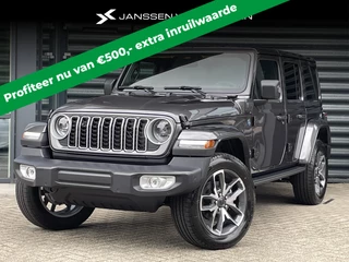 Jeep Wrangler Unlimited 4xe 380 Sahara ***VOORRAADAUTO***