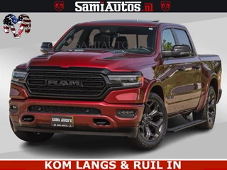 Dodge Ram Pick-Up DELMONICO | LIMITED NIGHT 5.7 V8 | BOM VOL | HUD | LUCHTVERING | MEEST LUXE DUBBELE CABINE | 5 PERSOONS | ROYALE STOELEN MET LUXE BEKLEDING | DC | GRIJSKENTEKEN | Z.G.A.N | EERSTE EIGENAAR | ORIGINELE NEDERLANDSE AUTO |