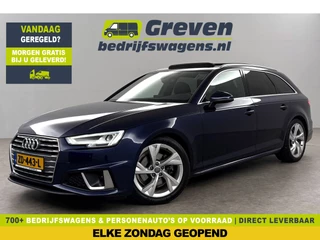 Audi A4 35 TFSI 150PK S-line Pano LED Clima Cruise Navigatie 18"LMV Parkeersensoren