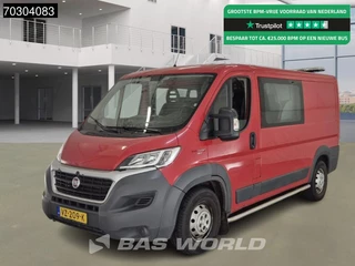 Fiat Ducato 130pk COMING SOON! Dubbel Cabine L2H1 Trekhaak Airco Camera Werkplaatsinrichting Euro6 DC Doka Mixto L2 8m3 Airco