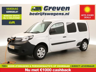Renault Kangoo Z.E. L2H1 Huur-Accu MARGE | EMISSIEVRIJE ZONE | Elektrisch | Automaat | Airco Navigatie PDC Elektrpakket
