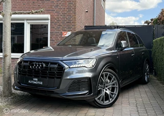 Audi Q7 55 TFSI e quattro S-Line Matrix Pano Luchtvering HUD Memory 22 Inch 360 Camera Standkachel B&O