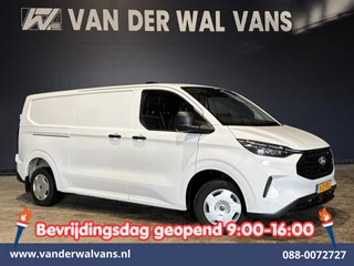 Ford Transit Custom 2.0 TDCI 136pk L2H1 Fabrieksgarantie Euro6 Airco | Camera | Apple Carplay | LED Android Auto, Cruisecontrol, Verwarmde voorruit, Parkeersensoren, Bijrijdersbank, 2740kg trekvermogen