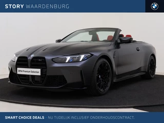 Hoofdafbeelding BMW M4 BMW M4 Cabrio xDrive High Executive Competition Automaat / M Drive Professional / M Carbon kuipstoelen / Parking Assistant Plus / M Adaptief onderstel / Adaptieve LED